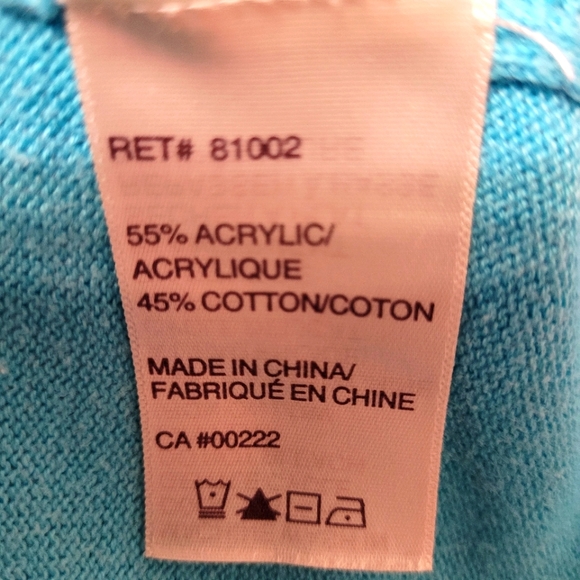 💙 Three Ladies Tradition Petite XS/TP 4P Knit Short Sleeved To - Picture 13 of 13